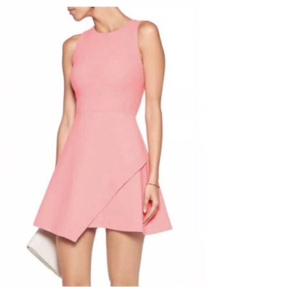 Elizabeth and James Alya Pink Asymmetrical Sleeveless Mini Dress | Size 4 - Picture 1 of 10